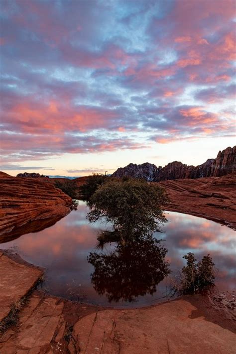 Utah Landscape Photography By James Marvin Phelps Sunset Reflection