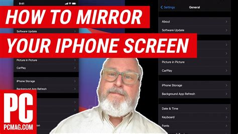How To Mirror Your Iphone Screen On A Computer Youtube
