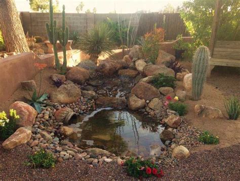 Designing Desert Water Gardens Ideas For Desert Landscaping Project In