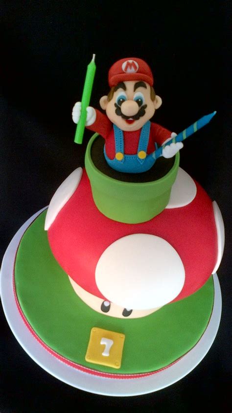 Sized included 4, 6, 8 & 10 cake layers and fillings: SUPER MARIO MUSHROOM CAKE | Note to self: when you are ...