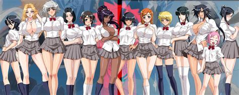 Bleach Girls Characters Bleach Characters By Lady Of The Pen On