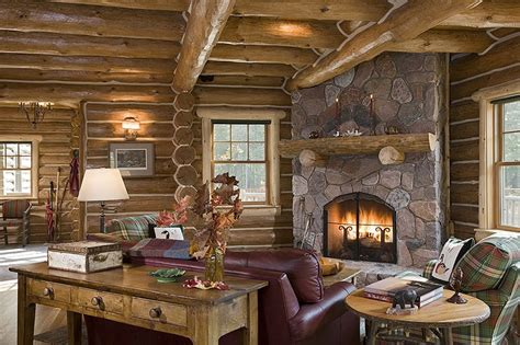 Check spelling or type a new query. Log Home interior, Michigan's Upper Peninsula | Log Homes ...