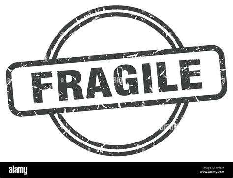 Fragile Vintage Stamp Fragile Sign Stock Vector Image And Art Alamy
