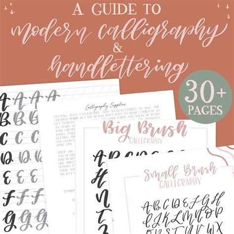 A Guide To Modern Calligraphy And Handlettering Raes Daily Page