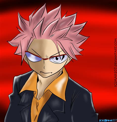 Natsu Being Cool Color By Icemake07 On Deviantart