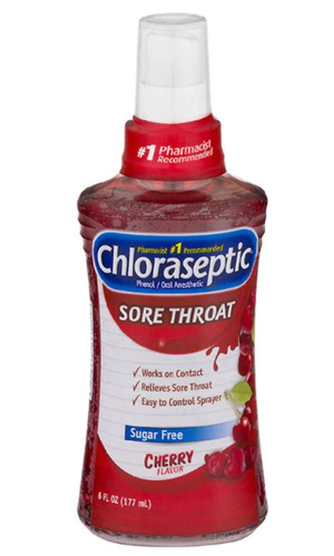 Chloraseptic Cherry Sore Throat Spray 6oz