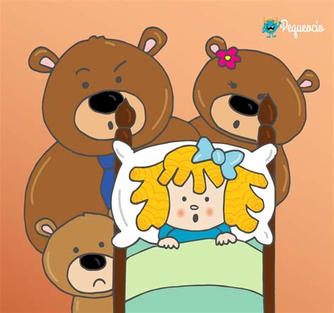 Cuento de Ricitos de oro y los tres osos - Pequeocio