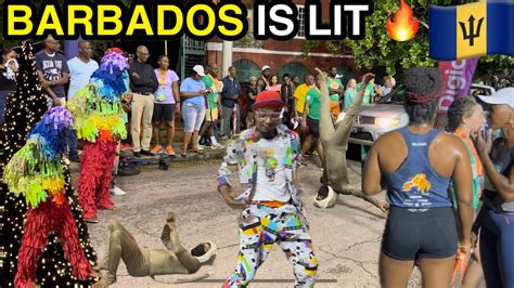Its Lit In Barbados 🇧🇧 Barbados Culture And Traditions Youtube