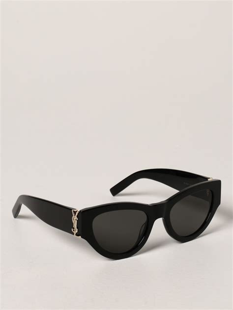 saint laurent occhiali da sole in acetato nero occhiali saint laurent sl m94 online su