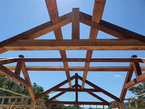 Contemporary Hardwood Feature Trusses