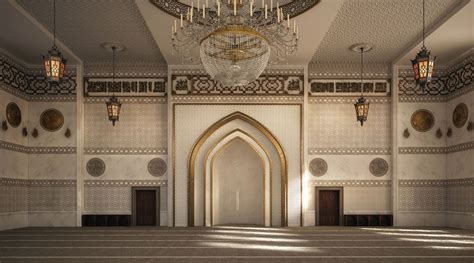 El Zaidan Mosque Is Located In Damam Ksa Interior Design And