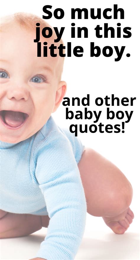 67 Beautiful Baby Boy Quotes Motivational Quotes