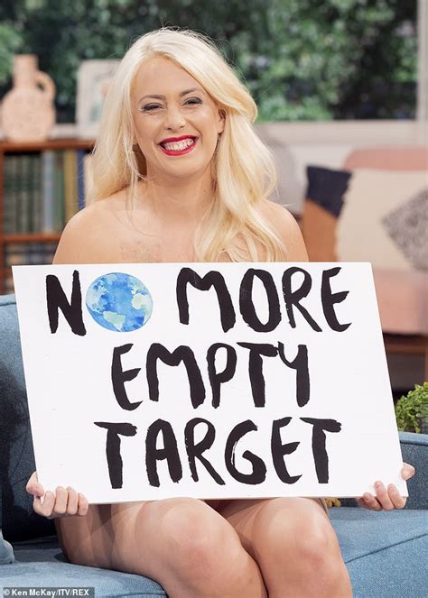 Viewers Surprise As Climate Change Activist Appears Naked On This