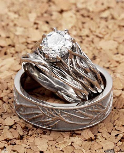 Tree Branch Wedding Ring Jenniemarieweddings