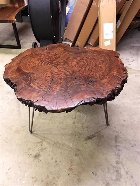 Amazing Live Edge Walnut Burl Coffee Table In 2020 Coffee Table Wood