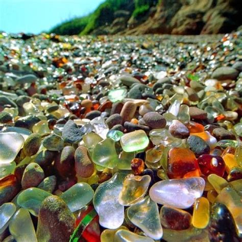 10 Stunning Photos Of Californias Glass Beach Sea Glass Beach Glass
