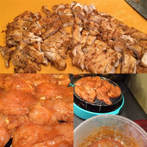 It has an irresistible intense flavor of the indian herbs. Nuwave oven: grilled marinated chicken for fajitas ...