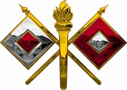 Signal Army Corps Insignia Military Flags Chrome