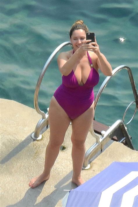 Kelly Brook In Swimsuit In Capri 07202016 Hawtcelebs