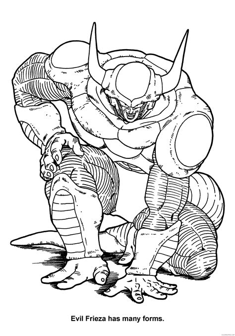 Mobiledbz Frieza Coloring Coloring Pages