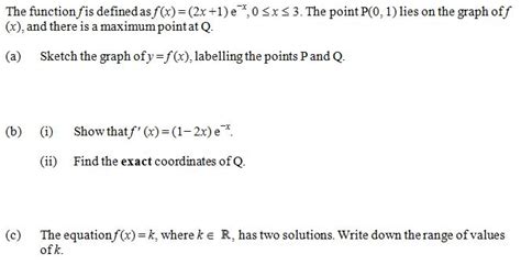 Solved The Function F Is Defined As F X 2x L E X 0 Chegg Com