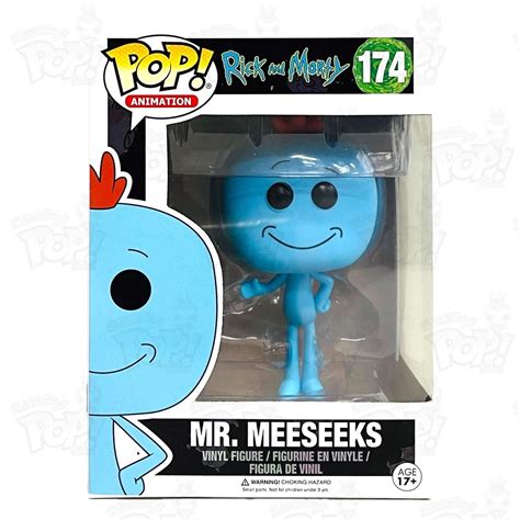 Rick And Morty Mr Meeseeks 174 Rick And Morty Vinyl Figures