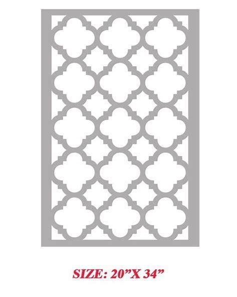 5 Best Images Of Moroccan Stencil Printable Templates Moroccan Wall