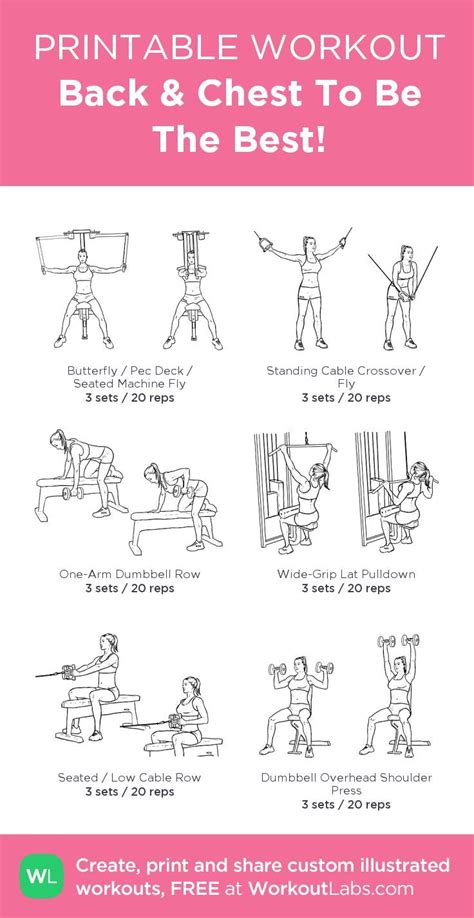 The Best Chest And Back Workout Routine