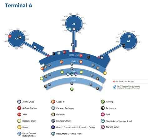 Atlanta Airport Food Map Concourse B Concessions International Opens