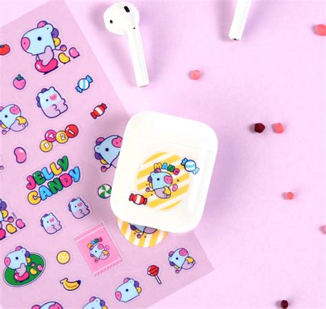 Bt21 Baby Official Jelly Candy Sticker K Cutiestar