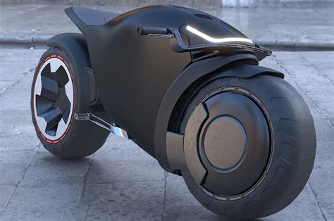 This Sleek Ride Is A Tron Legacy Bike Batpod Mashed Up Into One