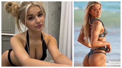 Olivia Dunne S Rival Breckie Hill Takes A Dip In Her Pink Bikini My