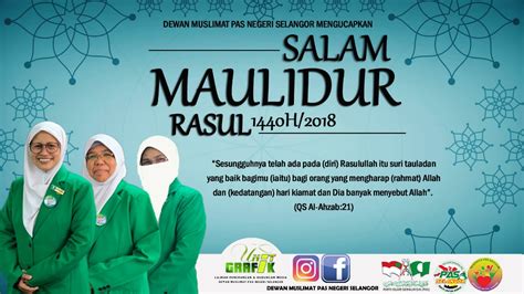 During the sixth century of the gregorian calendar, muhammed was born in the arabian city of mecca. Perutusan Ketua Dewan Muslimat PAS Negeri Selangor sempena ...