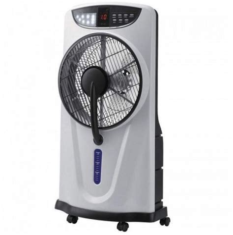 62w Rechargeable Box Water Mista Fan With Remote Online Home Shopping