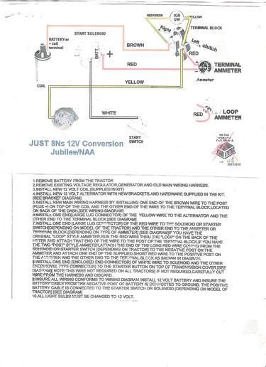 Ford 8n 12 Volt Conversion Wiring Diagram Database