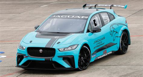 Jaguar I Pace Etrophy Racer Debuts On Track In Berlin Carscoops