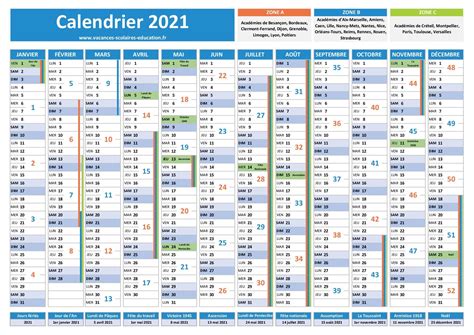 Voici Le Calendrier Des Vacances Scolaires Pour 20212022