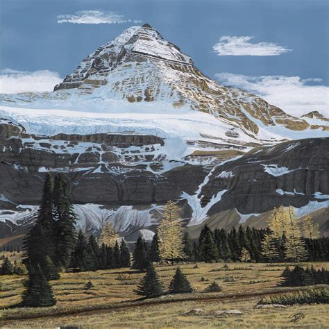 Glen Boles The Alpine Artist Mt Assiniboine 2