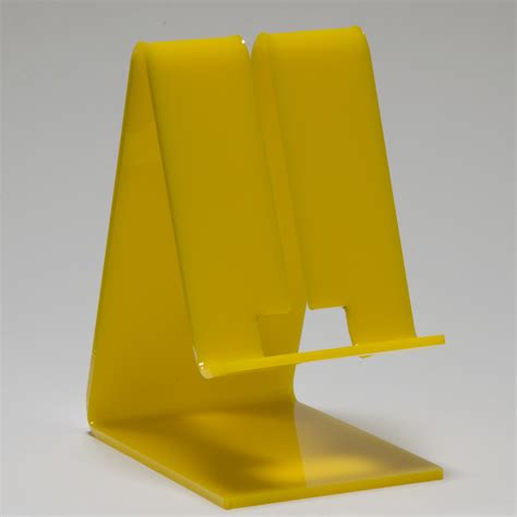 Cell Phone Stand Yellow Buy Acrylic Displays Shop Acrylic Pop