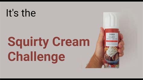 Squirty Cream Challenge Youtube