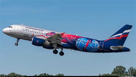 Airbus A320 214 Aeroflot Russian Airlines Aviation Photo 6117895
