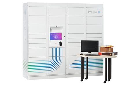 Smart Parcel Lockers Automated Delivery Solution Pitney Bowes