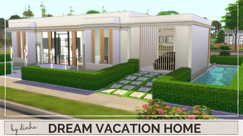 Dream Vacation Home Download Tour Cc Creators The Sims 4 Dinha