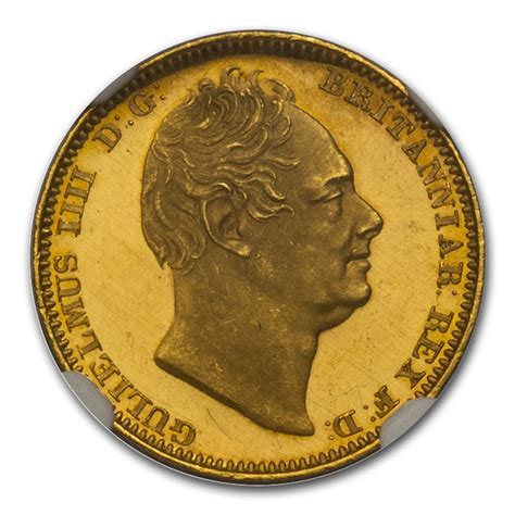 Buy 1831 Gb Gold Half Sovereign William Iv Pf 63 Ngc Ucam Apmex