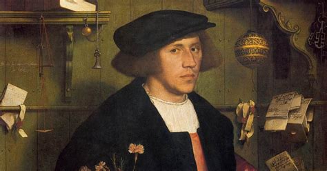 Le Muse Hans Holbein Il Giovane B Augsburg D Londra Ritratto Del Mercante