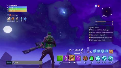 Listening To The Fortnite Comet Or Spaceship At The Highest Point