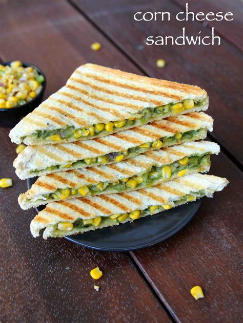 Vegetable Grilled Sandwich Recipe Indian