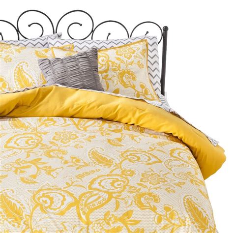 Xhilaration® Paisley Bed In A Bag Yellow Paisley Bedding Bedding
