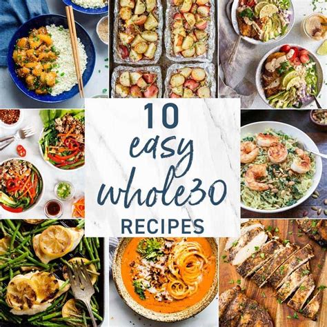 Fast food is hardly health food, but when you're on the road or it's late at night, sometimes it's your only option. 10 Easy Whole30 Recipes - The Cookie Rookie® - Cravings Happen