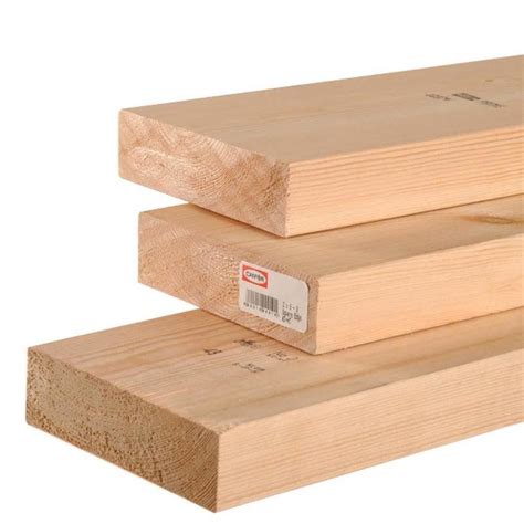 Whitewood 2 In X 6 In Dimensional Lumber At